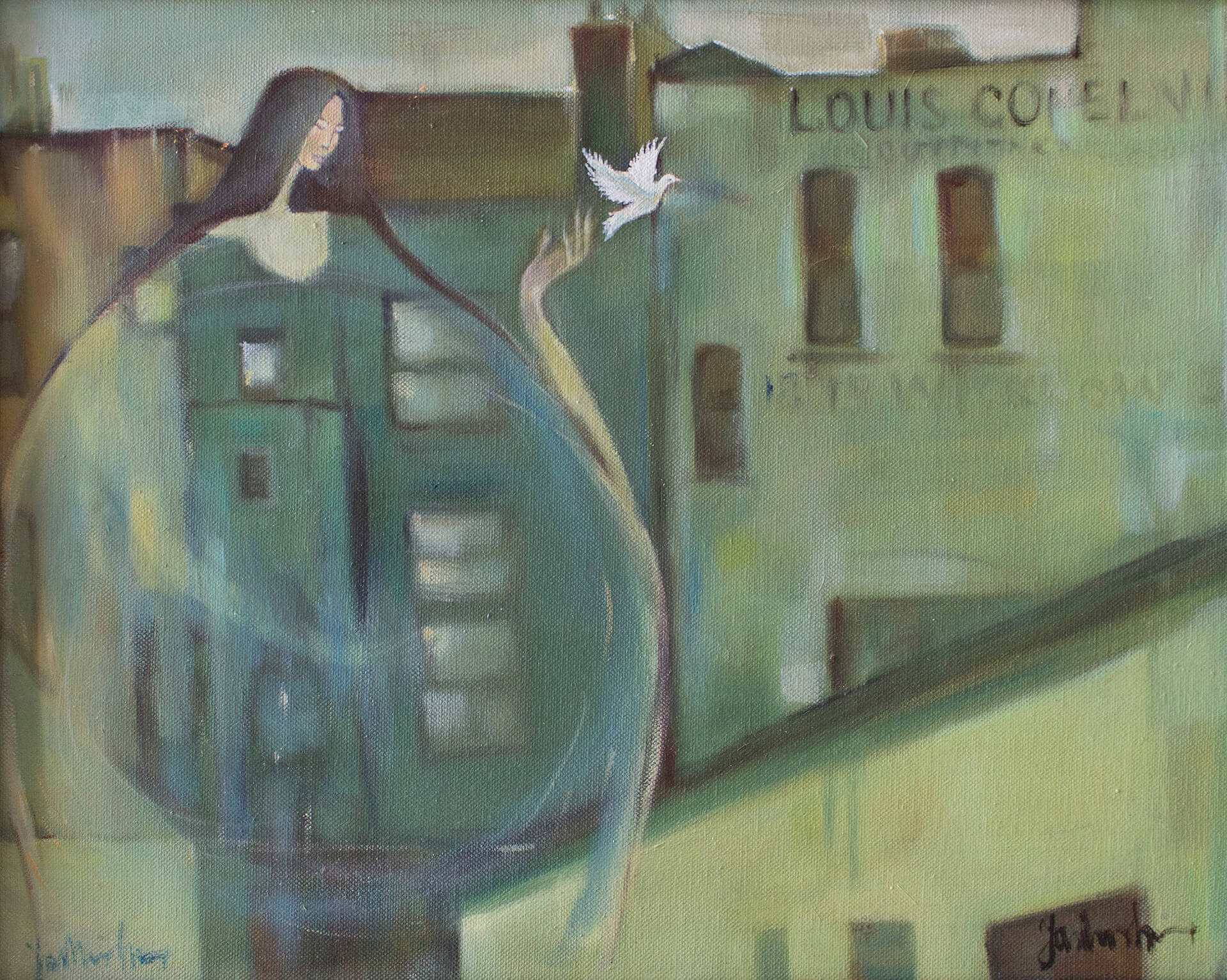 Peace in Dublin. 40x50 cm. Oil on canvas. Sold