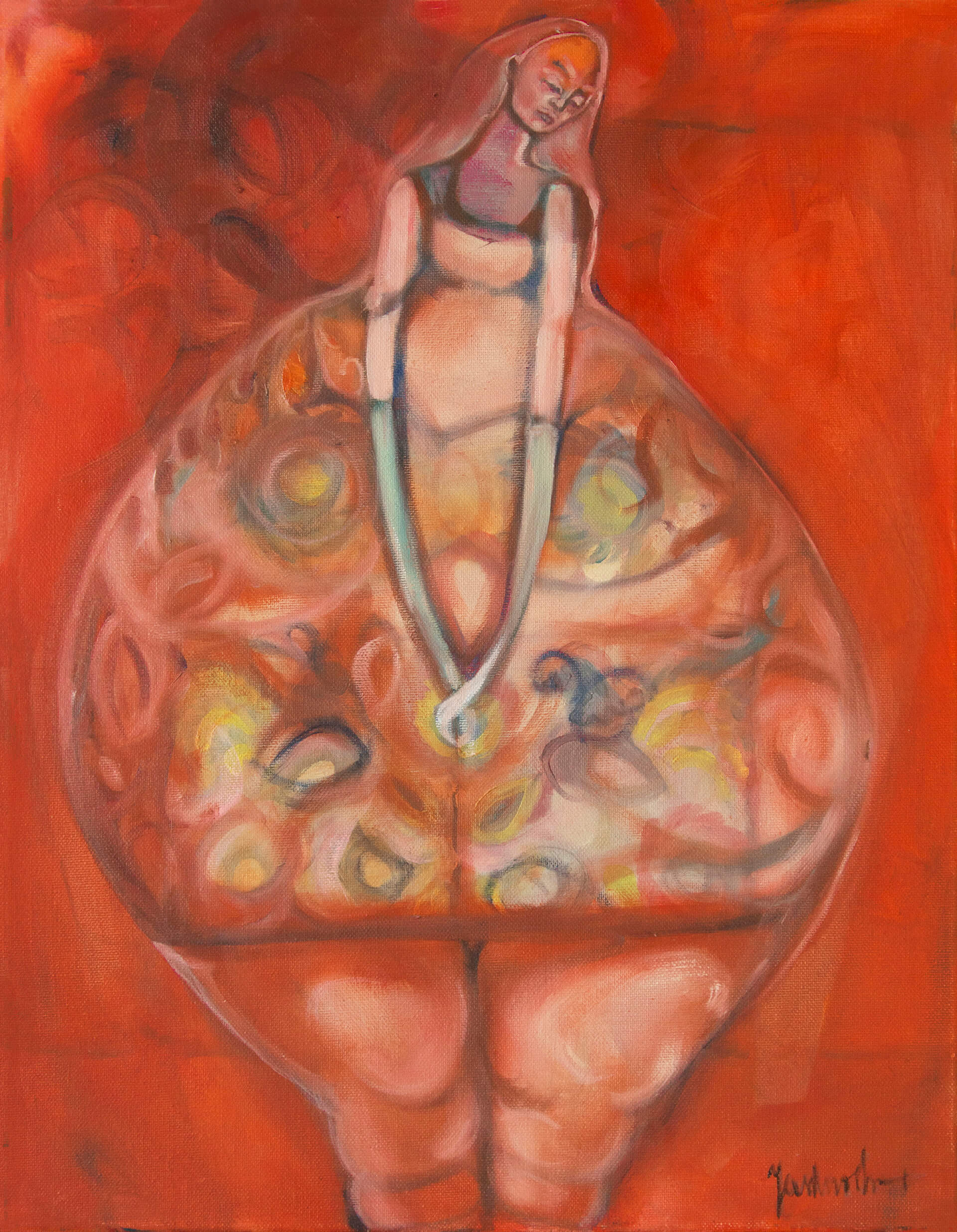 Orygin. 40x50 cm. Oil on canvas. 